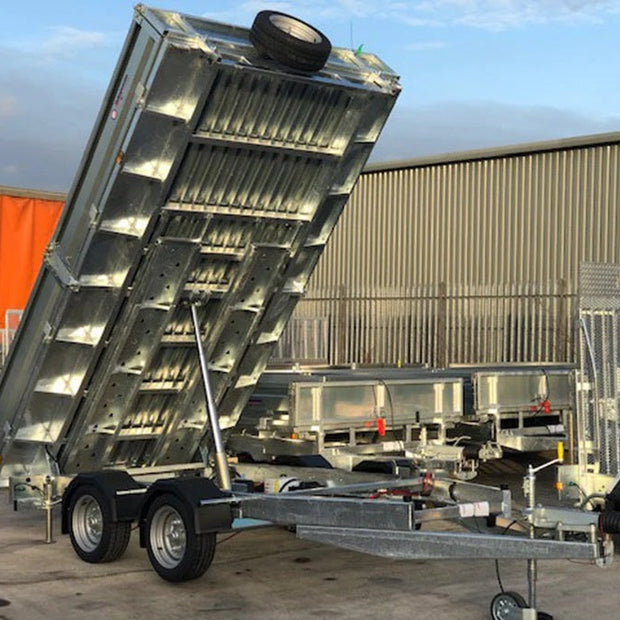 Remolque volquete Indespension de 2 ejes – PTAC 2700 kg