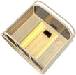 Sauna exterior y cabina de infrarrojos para 6 personas, 210 × 180 × 210 cm, horno Harvia de 8 kW, madera de abeto, cristal templado