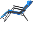 Silla de terraza Silla Gravedad salón reclinable portátil Plegable plegamiento