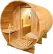 Sauna 6 Personas de Vapor con Estufa de Piedras | Cuida la Piel I Elimina toxinas I Reduce el estrés | Radio I USB I Bluetooh