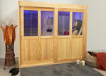 Sauna de Carbono Individual de Cuerpo Entero reclinado