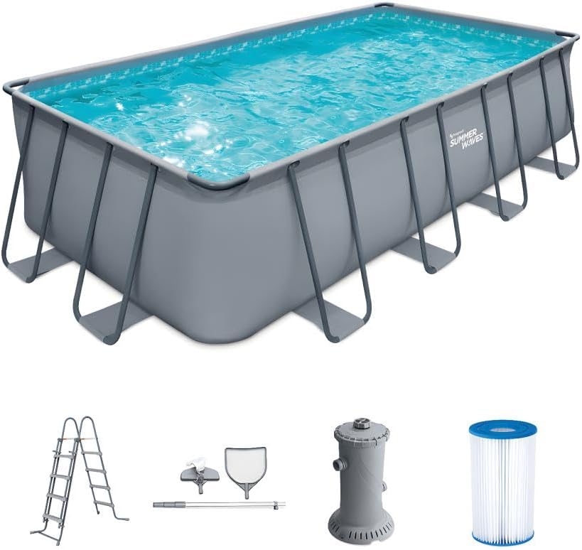Piscina Desmontable Rectangular Oasis 5,49 x 2,74 x 1,32m