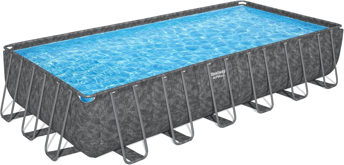 Juego de Piscina Rectangular de 24' x 12' x 52