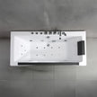 Bañera de hidromasaje con ojo de buey L. 170 x l. 78 cm