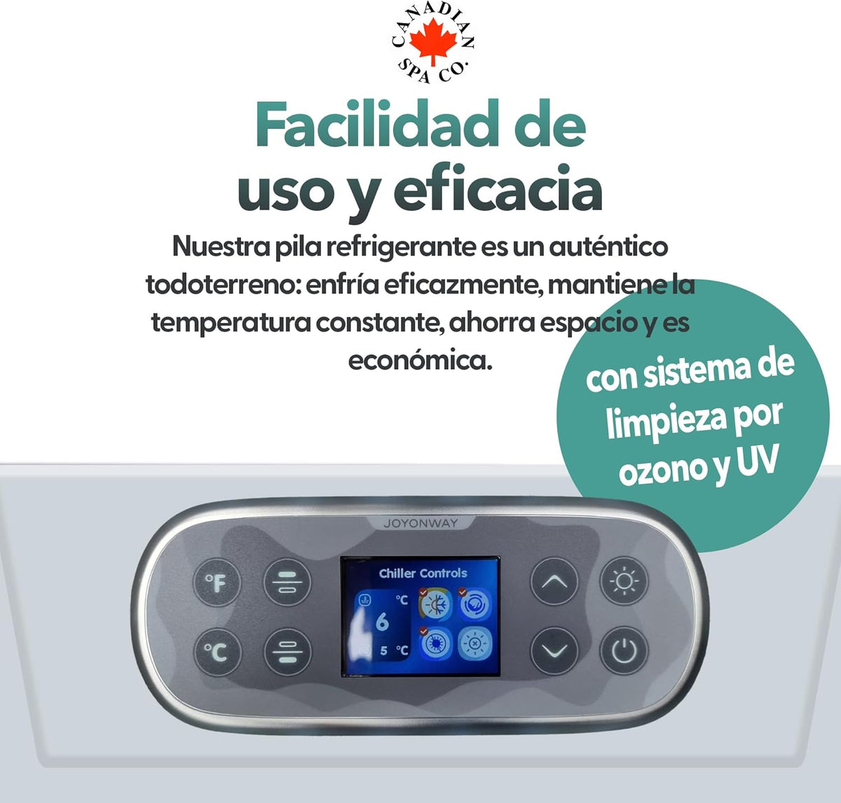 SPA para Terapia de frío, Temperatura hasta 5 Grados
