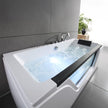 Bañera de hidromasaje con ojo de buey L. 170 x l. 78 cm