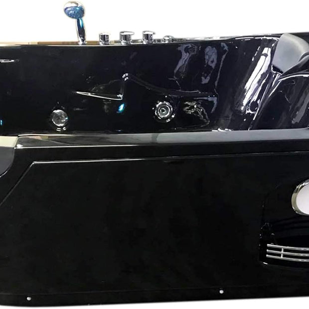 Bañera de esquina hidromasaje Modelo ORION 180 x 120 cm Para 2