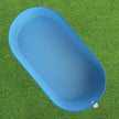 Piscina Set de ovales de pared de acero inoxidable 5,25 m x 3,20 m x 1,20 m