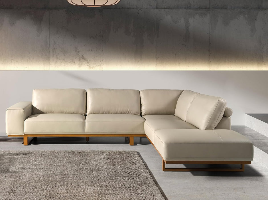 Sofás Modernos - Elegancia y Funcionalidad - Fabricado en Piel - 316 x 252 x 82 cm