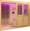 Sauna de Carbono Individual de Cuerpo Entero reclinado