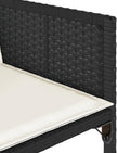Mesa Jardin Exterior con 6 Sillas, Mesa y Sillas De Comedor De Ratán, Gris 7 pzas Type-98