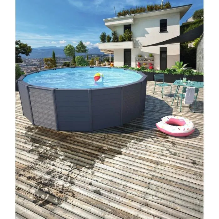 Kit de piscina de grafito de 4,78 x 1,24 m - Intex