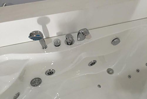 Bañera hidromasaje Model HAVANA 170 X 115 cm Bañera de esquina hidromasaje Spa