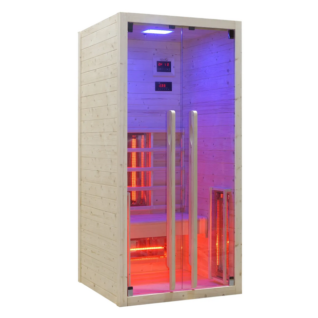 Sauna interior de infrarrojos para 1 persona