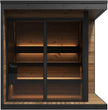 Sauna Exterior Hiki L, 229x229 cm, Capacidad para hasta 6 Personas