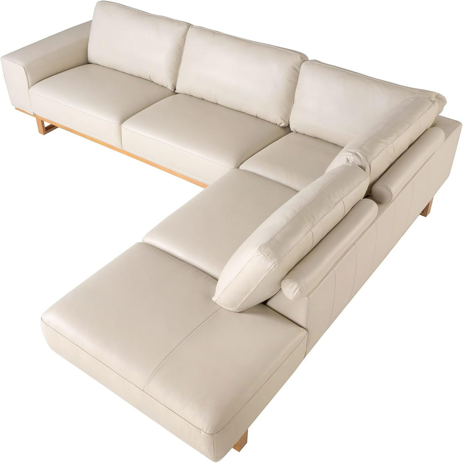 Sofás Modernos - Elegancia y Funcionalidad - Fabricado en Piel - 316 x 252 x 82 cm