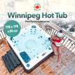 Winnipeg - Hot Tub para 6 Personas con Cubierta Aislante