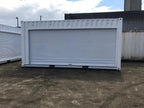Contenedor de transporte de 20 × 8 pies con persiana enrollable