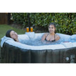 Spa cuadrado hinchable Ospazia - 4 plazas - 130 microchorros - 40 °C